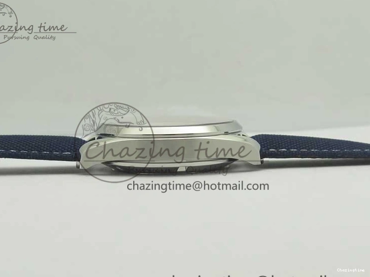 0426 EasyCare Aqua Terra Master Ryder Cup Edition VSF 1:1 Best Edition White Textured Dial on Blue Nylon Strap A8500 Super Clone 8016